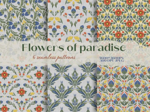 Download Flowers of Paradise Collection Printing - Flowers Collection