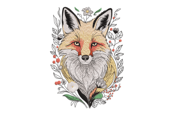 Download Fox and Flowers - Flowers Collection