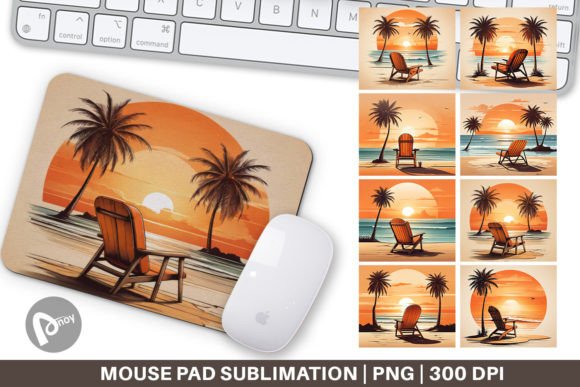 Download Mouse Pad Sunset Beach Chair - Beach chair Collection